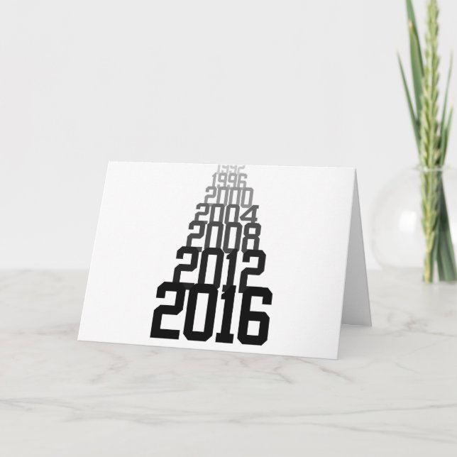 Carte d'anniversaire d'année bissextile (Devant)