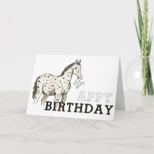 Carte "d'anniversaire d'Appy"