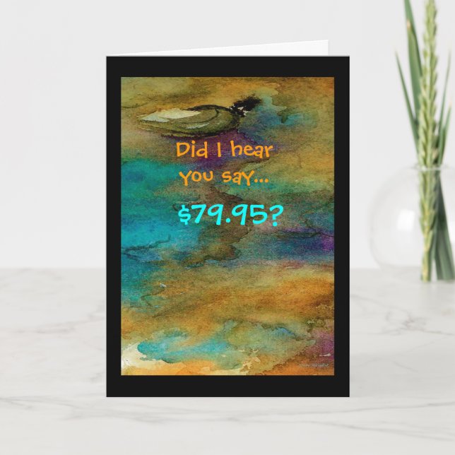 Carte d'anniversaire de 80 ans (Devant)