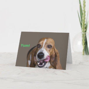 Carte d'anniversaire de Basset Hound Dog