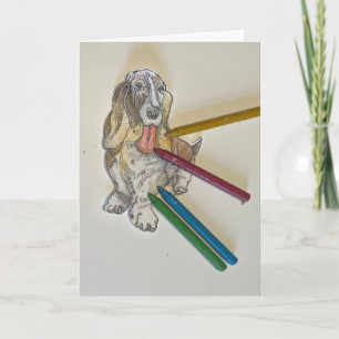 Carte d'anniversaire de Bassie