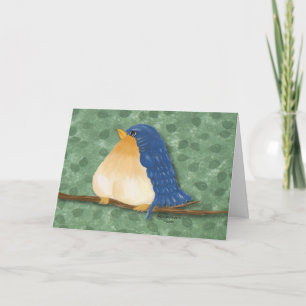 Carte d'anniversaire de Bluebird