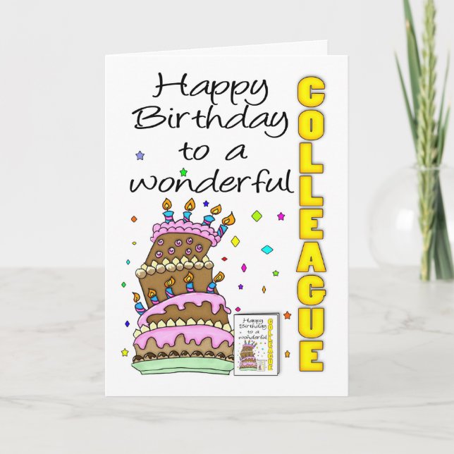Carte d'anniversaire de championnat - Gâteau d'ann (Devant)