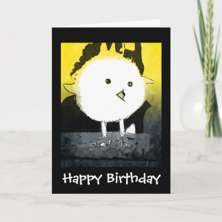 Carte d'anniversaire de Chicklet