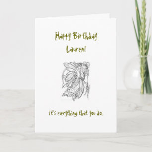 Carte d'anniversaire de cousin