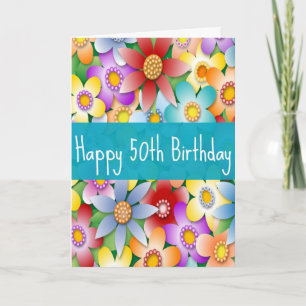 Carte d'anniversaire de Diva pour les baby-boomers