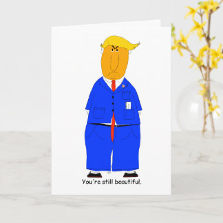 Carte d'anniversaire de Donald Trump