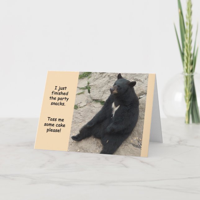 carte d'anniversaire de fêtard (Devant)