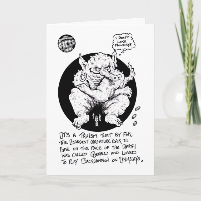 Carte d'anniversaire de FICTS "Gérald" (Devant)