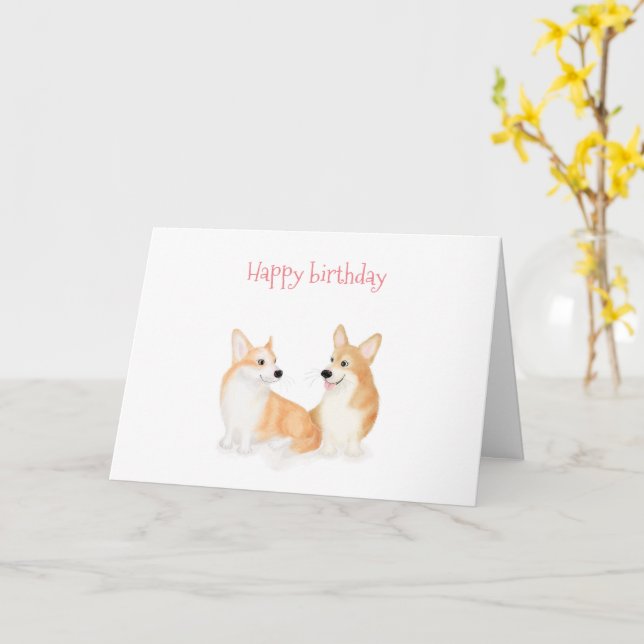 Carte d'anniversaire de Hattie et Leah Pembroke We (Fleur jaune)