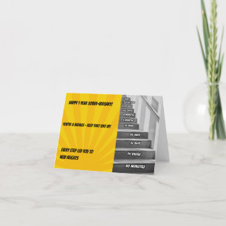 Carte d'anniversaire/de jalon d'un an