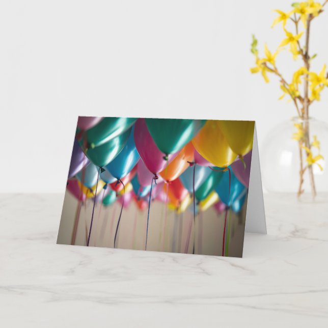 Carte d'anniversaire de l'ami Imprimer de la maiso (Fleur jaune)
