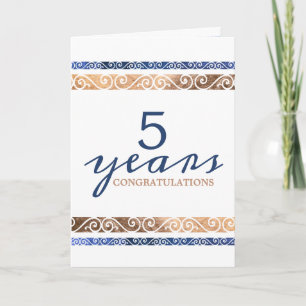 Carte d'anniversaire de l'employé universel d'anné