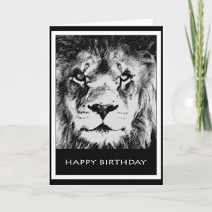 Carte d'anniversaire de Lion II
