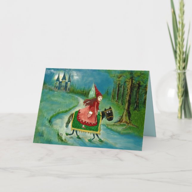 Carte d'anniversaire de livraison royale (vierge) (Devant)