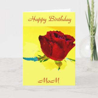 CARTE D'ANNIVERSAIRE DE MAMAN