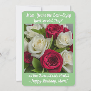 Carte d'anniversaire de maman
