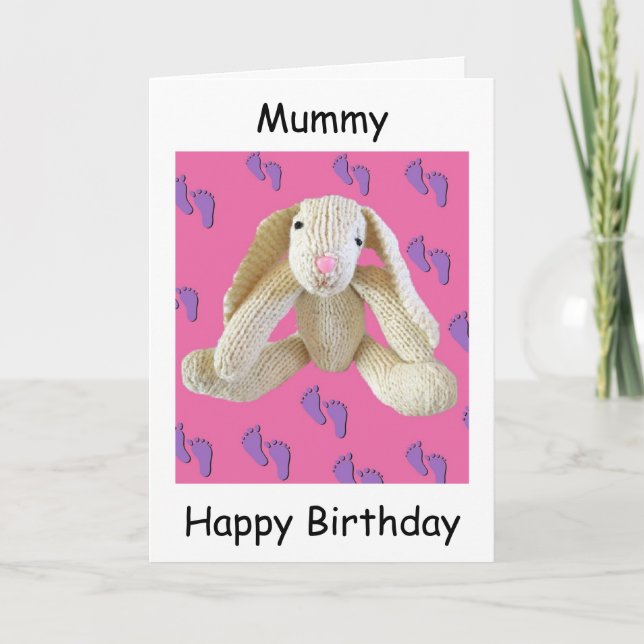 Carte d'anniversaire de maman de maman de maman (Devant)