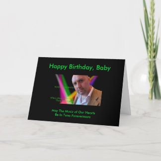 Carte d'anniversaire de nouveauté de DJColzz