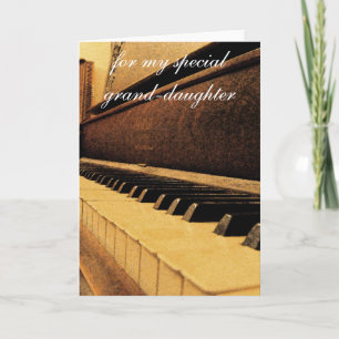 Carte d'anniversaire de petite-fille