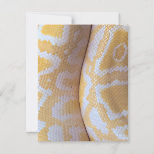 Carte d'anniversaire de serpent Joyeux serpent d'a