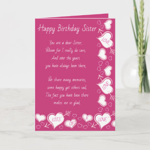 Cadeaux Joyeux Anniversaire A Ma Soeur Zazzle Ch