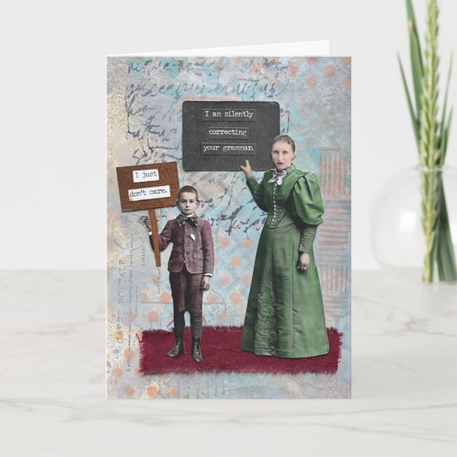 Carte d'anniversaire de style multimédia (Devant)