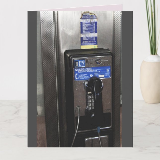 CARTE D'ANNIVERSAIRE DE TÉLÉPHONE POUR ENFANTS DES (Devant)