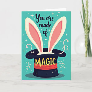 Carte d'anniversaire de Wonder Rabbit