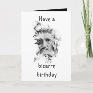 Carte d'anniversaire d'Edgar Allan Poe (couverture