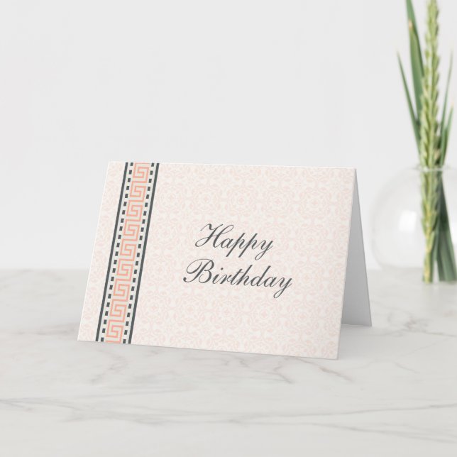 Carte d'anniversaire d'entreprise (Devant)