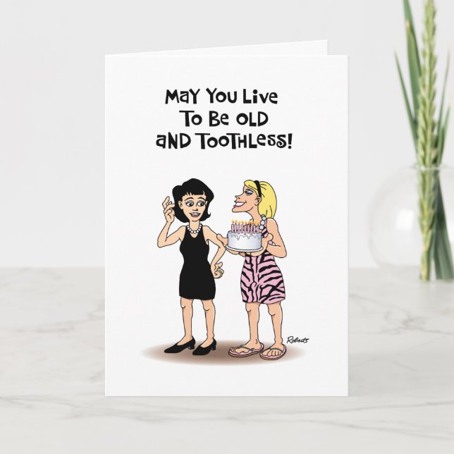 Carte d'anniversaire des Amis pour toujours (Devant)