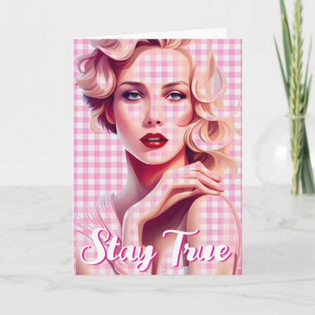 Carte d'anniversaire des couleurs vraies (Devant)