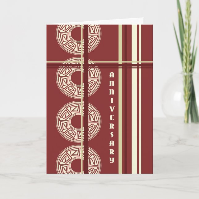 Carte d'anniversaire des employés de Bourgogne mod (Devant)