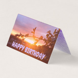Carte d'anniversaire dimanche joyeux 25 pack