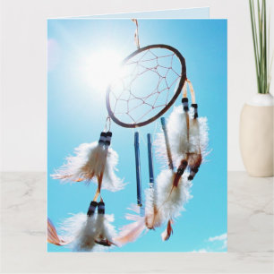 CARTE D'ANNIVERSAIRE DREAM CATCHER