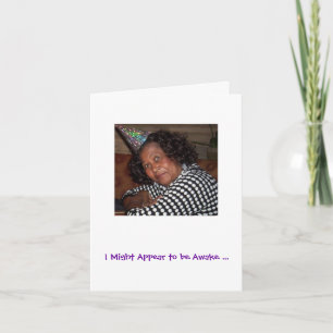 CARTE D'ANNIVERSAIRE DRÔLE