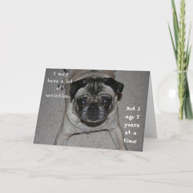 Carte d'anniversaire drôle (Devant)