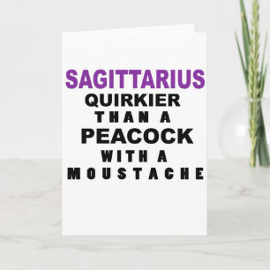 Carte d'anniversaire drôle de Sagittaire