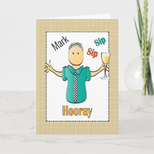 Carte d'anniversaire drôle pour lui - Personnalise