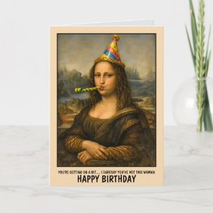 Carte d'anniversaire drôle pour personnes âgées