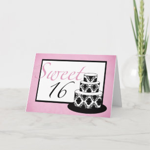 Carte d'anniversaire du bonbon 16