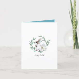 Carte d'anniversaire du Bunny de Pâques du printem