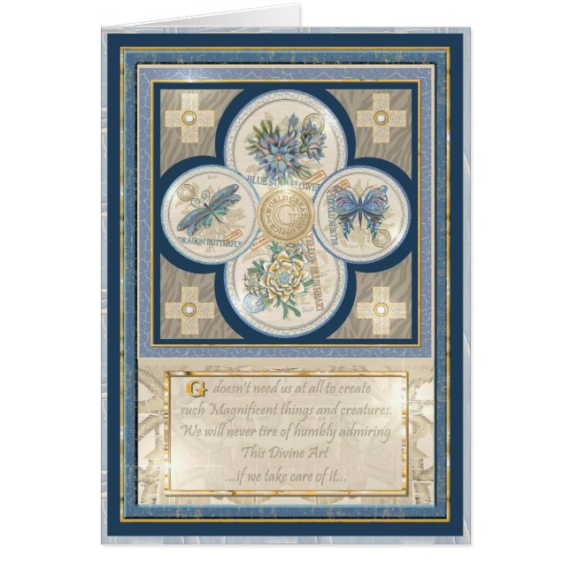 Carte d'anniversaire du bureau de création G (Devant)