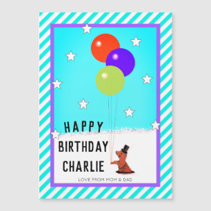 Carte d'anniversaire du jour de la marmotte