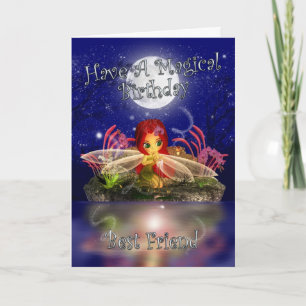 Carte d'anniversaire du meilleur ami - Cute Little