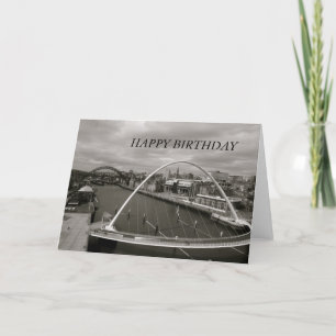 Carte d'anniversaire du Millenium Bridge