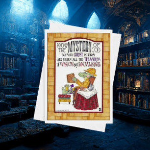 Carte d'anniversaire du mystère du dragon