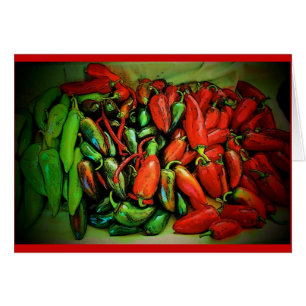 Carte d'anniversaire d'un rouge ardent