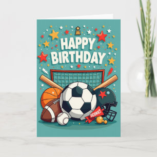 Carte d'anniversaire étoilée jubilatoire